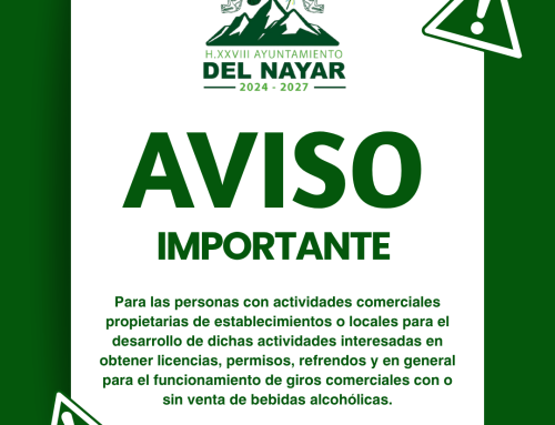 Aviso Importante